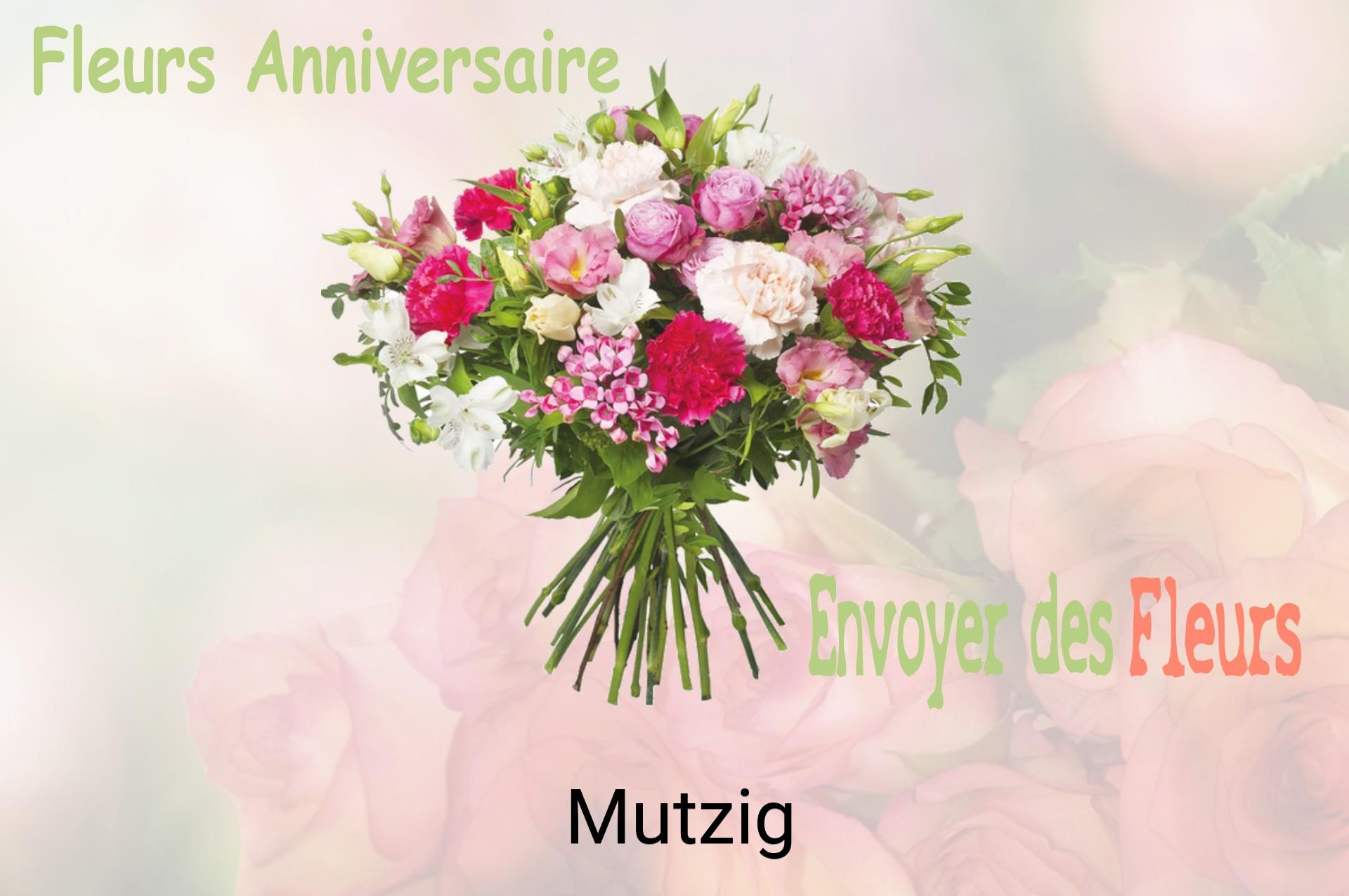 Bouquet de fleurs d’anniversaire livré à Mutzig